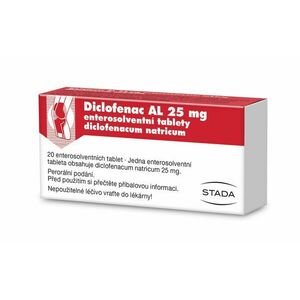 Diclofenac AL 25 mg 20 tablet obraz