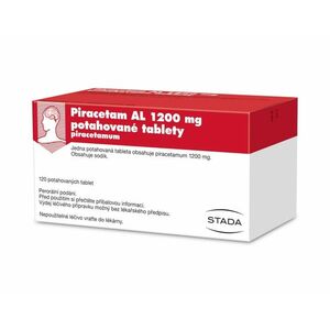 Piracetam AL 1200 mg 120 potahovaných tablet obraz