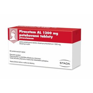 Piracetam AL 1200 mg 60 potahovaných tablet obraz