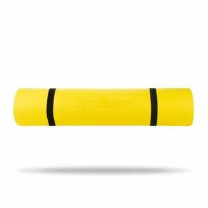 GymBeam Yoga Mat Dual Grey/Yellow podložka na cvičení obraz