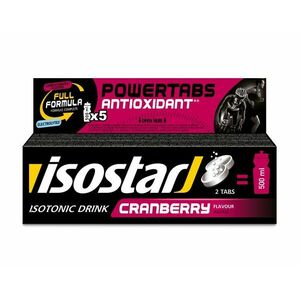 Isostar Powertabs brusinka 10 šumivých tablet obraz