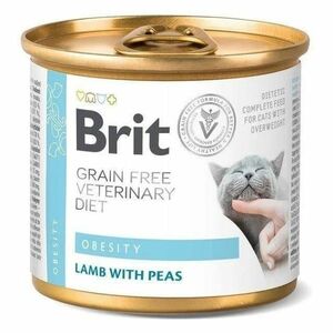 BRIT Veterinary diet grain free obesity pro kočky 200 g obraz