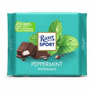 RITTER SPORT Peppermint čokoláda 100 g obraz