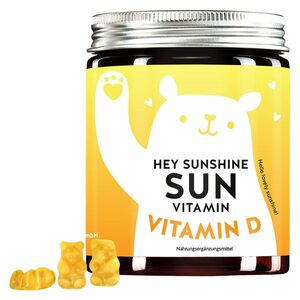 BEARS WITH BENEFITS Hey Sunshine komplex s vitaminem D3 60 kusů obraz