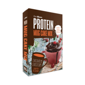GYMBEAM Proteinový mug cake mix čokoládový s čokopecičkami 500 g obraz