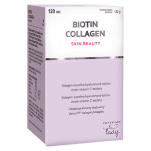 VITABALANS LADY Biotin collagen skin beauty 120 tablet obraz