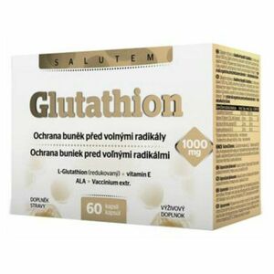 SALUTEM Glutathion 1000 mg detoxikace jater 60 kapslí obraz