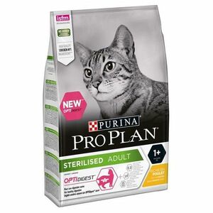PURINA PRO PLAN Sterilised Chicken granule pro kočky 3 kg obraz