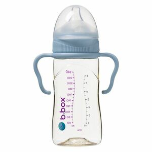 B.BOX Antikoliková kojenecká láhev modrá 0-2. měsíce 240 ml obraz