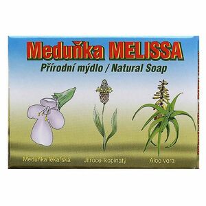 MERCO Meduňka-Melissa Přírodní kosmetické mýdlo pro citlivou.pleť 90 g obraz