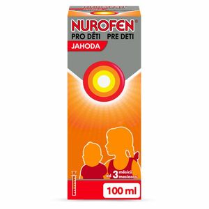 NUROFEN Pro děti jahoda suspenze 20 mg/ml 100 ml II obraz