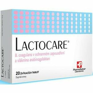 PHARMASUISSE Lactocare 20 tablet obraz