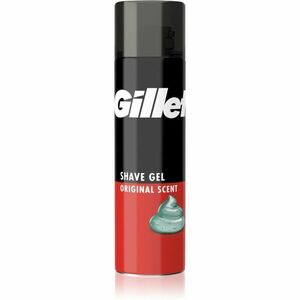 Gillette Classic Regular gel na holení pro muže 200 ml obraz