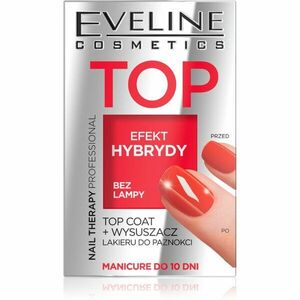 Eveline Cosmetics Nail Therapy Professional vrchní lak na nehty pro urychlení zasychání laku 5 ml obraz