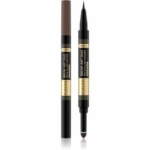 Eveline Cosmetics Brow Art Duo oboustranná tužka na obočí odstín Dark 8 g obraz