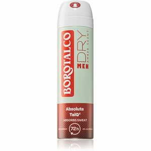 Borotalco MEN Dry deodorant ve spreji 72h vůně Amber 150 ml obraz