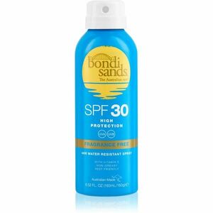 Bondi Sands SPF 30 Fragrance Free voděodolný sprej na opalování SPF 30 160 g obraz
