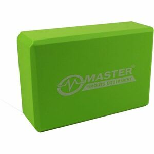 Master Sport Master Yoga jóga blok barva Green (23 × 15 × 7, 5 cm) 1 ks obraz