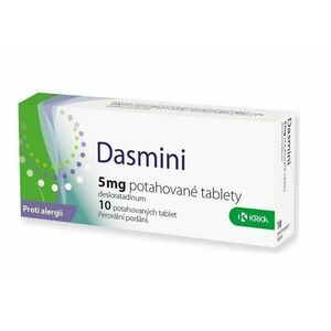 Dasmini 5 mg 10 potahovaných tablet obraz