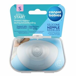 Canpol babies EasyStart chrániče prsních bradavek velikost S 2 ks obraz