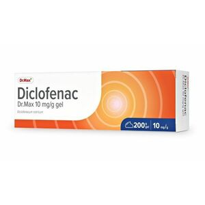 Dr. Max Diclofenac 10 mg/g gel 200 g obraz