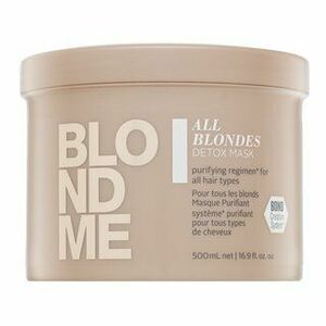 Schwarzkopf Professional BlondMe All Blondes Detox Mask posilující maska pro blond vlasy 500 ml obraz