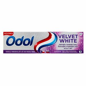 ODOL Velvet White zubní pasta s fluoridem 75 ml obraz