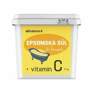 Allnature Epsomská sůl s vitamínem C 5 kg obraz