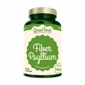 GreenFood Nutrition Fiber Psyllium 96 kapslí obraz