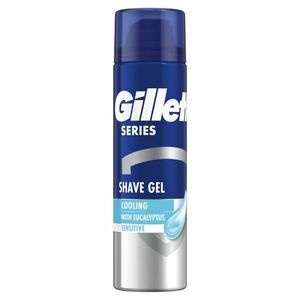 Gillette Series Sensitive Cool chladivý gel na holení 200 ml obraz