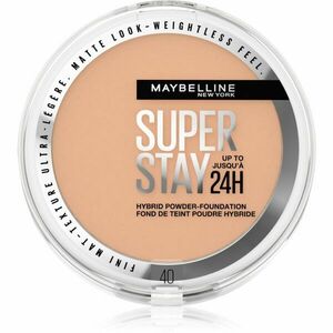 Maybelline SuperStay 24H Hybrid Powder-Foundation kompaktní pudrový make-up pro matný vzhled odstín 40 9 g obraz