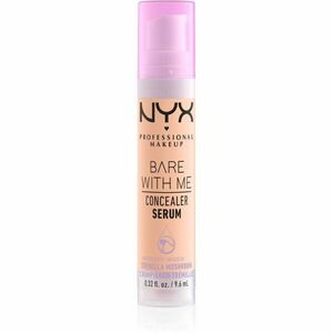 NYX Professional Makeup Bare With Me Concealer Serum hydratační korektor 2 v 1 odstín 2.5 Medium Vanilla 9, 6 ml obraz