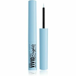 NYX Professional Makeup Vivid Brights tekuté oční linky odstín 06 Blue Thang 2 ml obraz