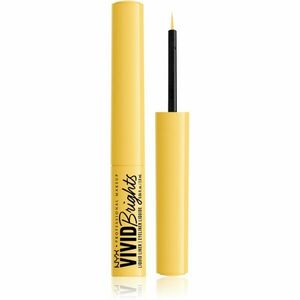 NYX Professional Makeup Vivid Brights tekuté oční linky odstín 03 Had Me At Yellow 2 ml obraz