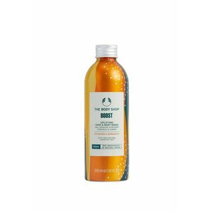 The Body Shop Sprchový gel na tělo a vlasy Boost Uplifting Mandarin & Bergamot (Hair & Body Wash) 200 ml obraz
