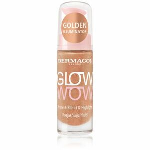 Dermacol Rozjasňující fluid Glow Wow (Prime & Blend & Highlight) 20 ml obraz