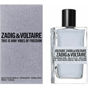 Zadig & Voltaire This Is Him! Vibes Of Freedom - EDT 50 ml obraz