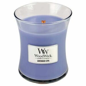 WoodWick Vonná svíčka váza Lavender Spa 275 g obraz