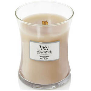 WoodWick Vonná svíčka váza White Honey 275 g obraz