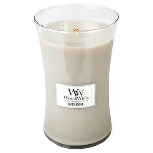 WoodWick Vonná svíčka váza Wood Smoke 609, 5 g obraz