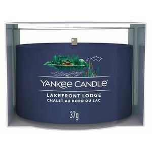 Yankee Candle Votivní svíčka ve skle Lakefront Lodge 37 g obraz