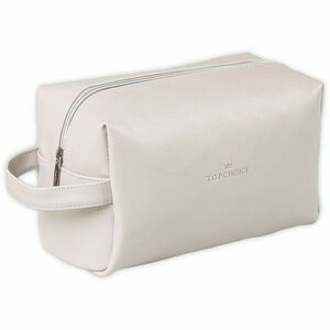 Top Choice Kosmetická taška LEATHER - 96983 Barva: Bílá obraz