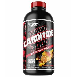 Liquid Carnitine 3000 - Nutrex 480 ml. Green Apple obraz