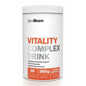 Vitality Complex Drink - GymBeam 360 g Mango Maracuja obraz