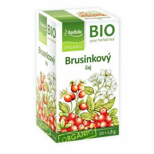 Apotheke BIO Brusinkový ovocný čaj nálevové sáčky 20x1, 8 g obraz