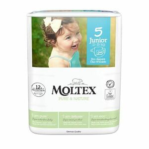 Moltex Pure & Nature Junior 11-16 kg dětské pleny 25 ks obraz