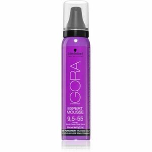 Schwarzkopf Professional IGORA Expert Mousse barvicí pěna na vlasy odstín 9, 5-55 Honey 100 ml obraz