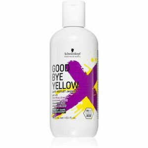 Schwarzkopf Professional Goodbye Yellow šampon neutralizující žluté tóny pro barvené a melírované vlasy 300 ml obraz