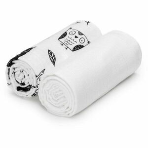 T-TOMI TETRA Cloth Towels EXCLUSIVE COLLECTION osuška Owls 90x100 cm 2 ks obraz