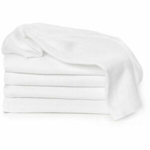 T-TOMI TETRA Cloth Diapers EXCLUSIVE COLLECTION White látkové pleny White 70x70 cm 5 ks obraz